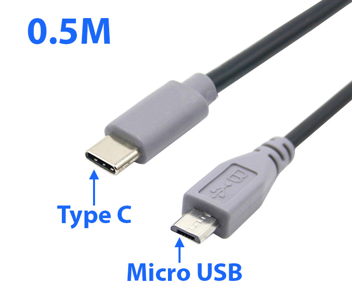 Cáp USB Type C sang Micro USB 50cm