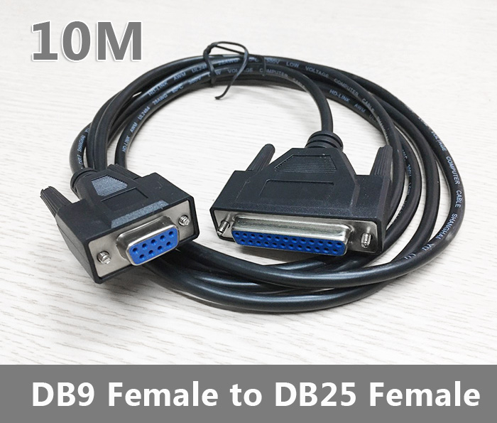 Dây cáp COM DB9 Female to DB25 Female 10M