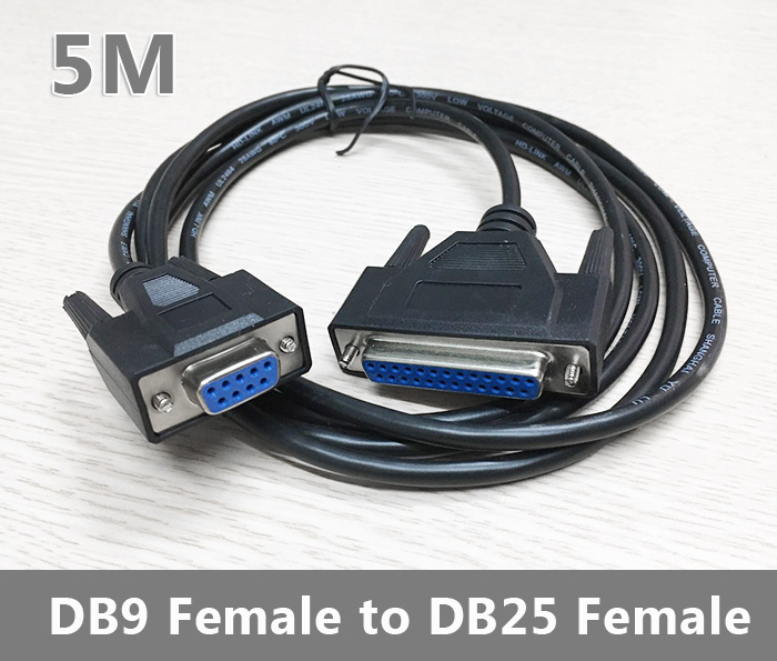 Dây cáp COM DB9 Female to DB25 Female 5M