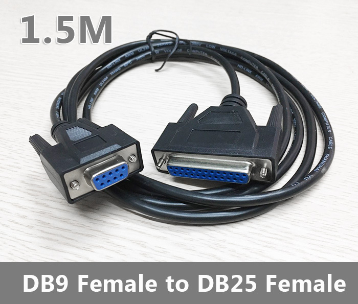 Dây cáp COM DB9 Female to DB25 Female 1.5M