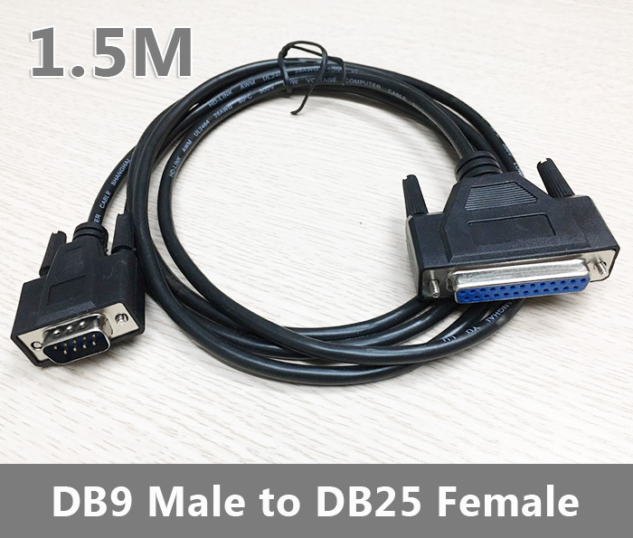 Dây cáp COM DB9 Male to DB25 Female 1.5M