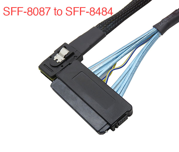 Cáp Mini SAS SFF-8087 to SFF-8484