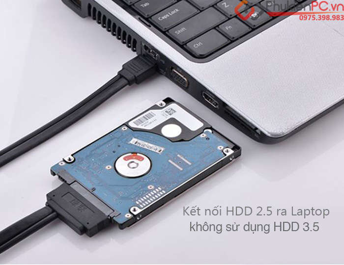 Cáp eSATA combo to SATA 2.5 HDD SSD