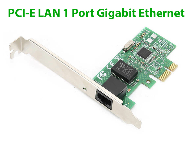 Card mạng PCIe to LAN 1Gb chipset RTL8111C