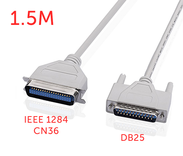 Cáp DB25 to IEEE 1284 CN36 máy in 1.5M