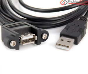 Tổng hợp một số cáp nối dài USB 2.0, LAN, HDMI bắt vít thông dụng