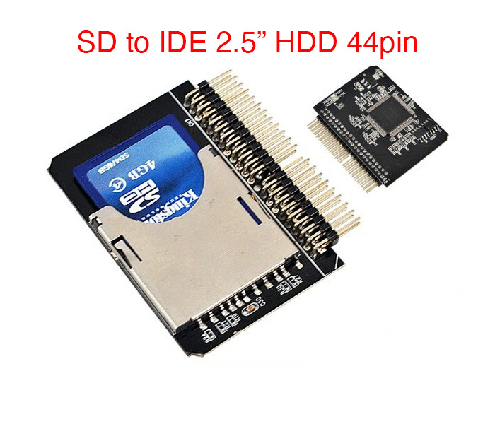 Adapter thẻ nhớ SD sang 2.5 HDD IDE 44pin