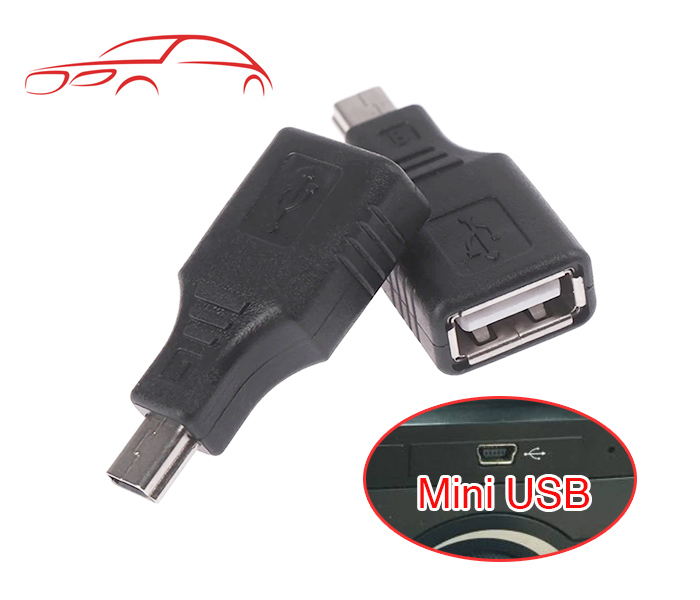 Đầu Mini USB OTG cho ô tô, xe hơi nhỏ gọn