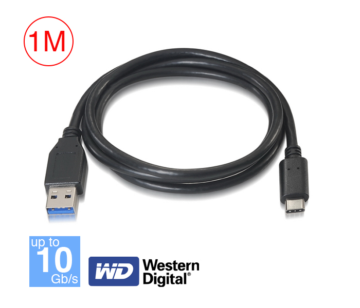 Cáp USB 3.1 to Type C Gen 2 tốc độ 10GB dài 1M