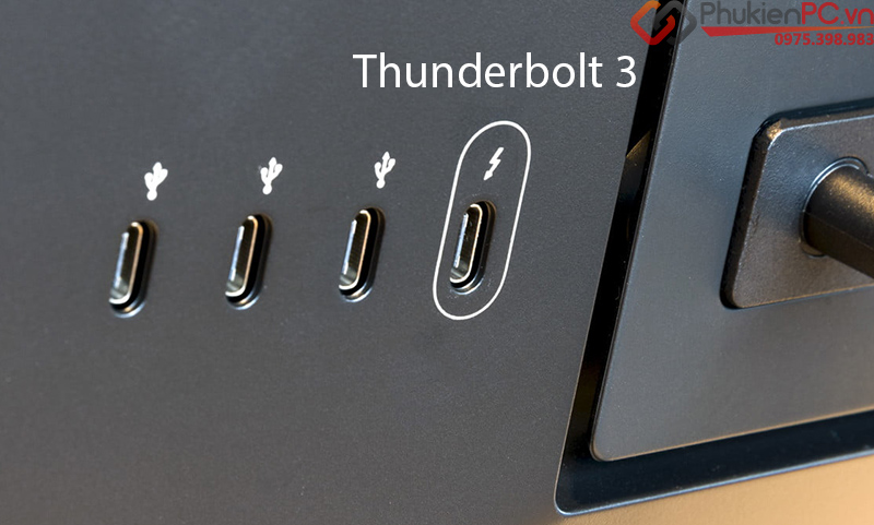 Cáp LG Thunderbolt 3 to Thunderbolt 3 dài 2m 40GB, 5K, 100W