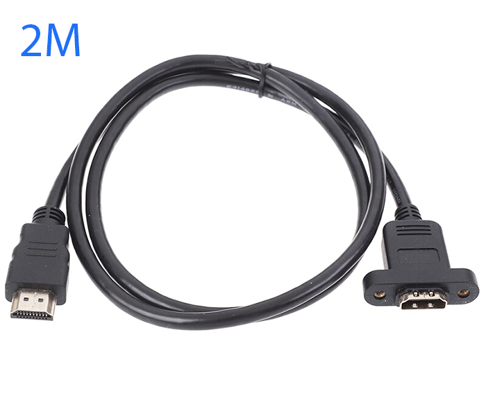 Cáp nối dài HDMI (đực-cái) bắt vít 2M