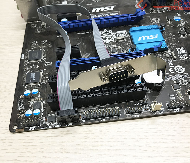 Cáp chuyển 9Pin COM Mainboard ra RS232 Male cho Mini PC