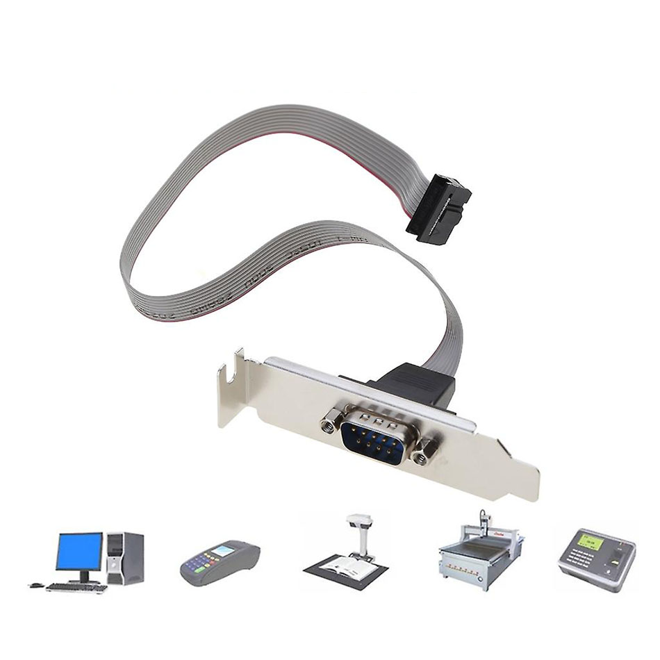 Cáp chuyển 9Pin COM Mainboard ra RS232 Male cho Mini PC