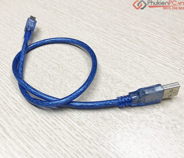 Dây cáp USB 2.0 Type A Male to Mini USB 5Pin Male 0.5M
