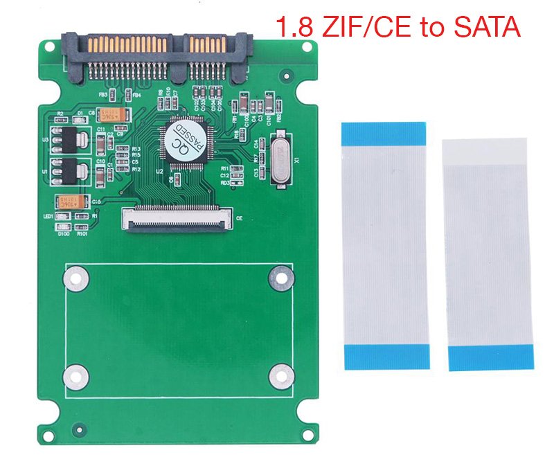 Adapter HDD ZIF CE 1.8 sang SATA 22Pin