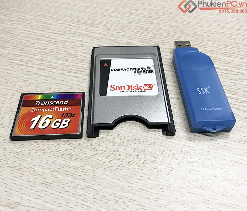 Thẻ nhớ Transcend CF Compact Flash 16GB