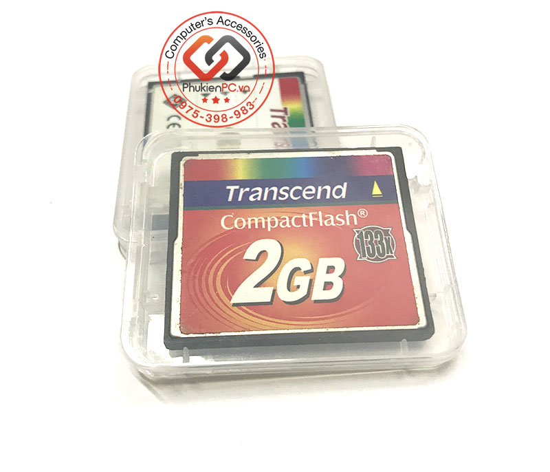 Thẻ nhớ Transcend CF Compact Flash 2GB (133x)