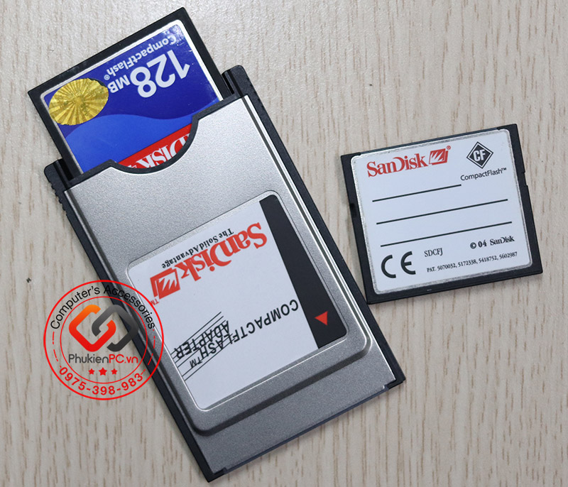 Thẻ nhớ CF Card Sandisk 128MB