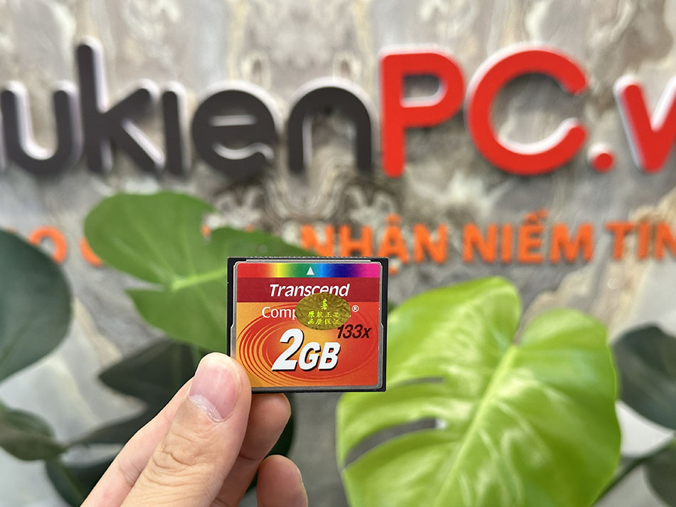 Thẻ nhớ Transcend CF Compact Flash 2GB (133x)