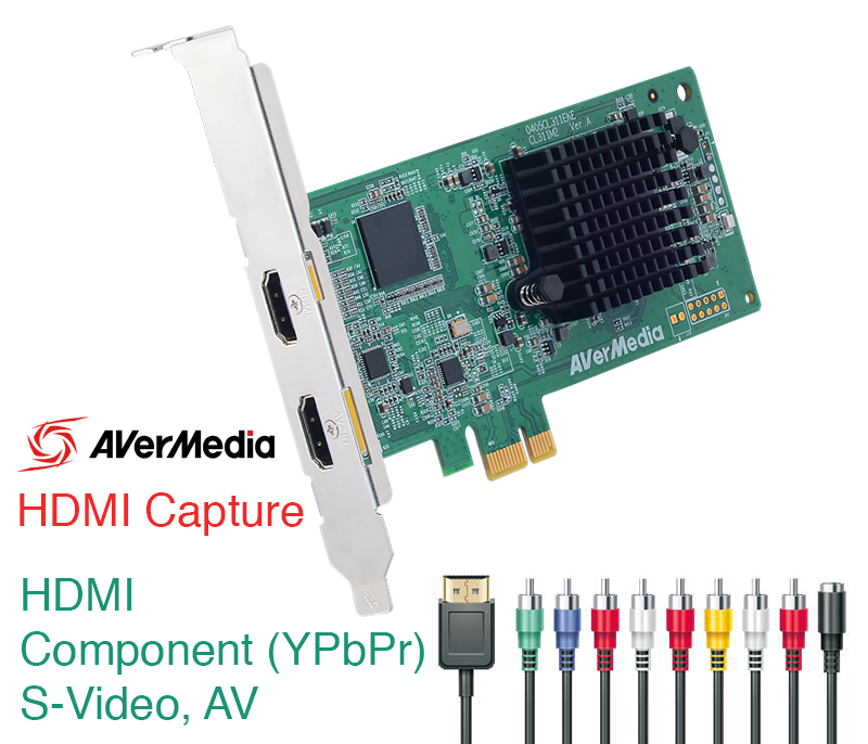 Card PCIe ghi hình HDMI capture SDK 1080P Avermedia CL311-M2