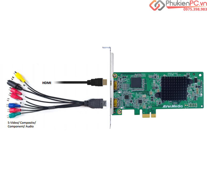 Card PCIe ghi hình HDMI capture SDK 1080P Avermedia CL311-M2 
