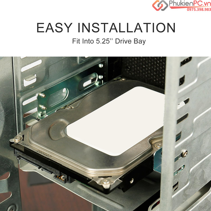 Khay gắn ổ cứng HDD 3.5 vào ổ đĩa CD DVD ROM