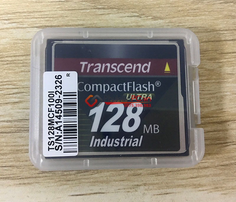 Thẻ nhớ CF Card Transcend 128MB công nghiệp