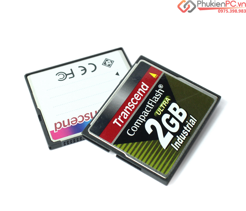 Thẻ nhớ CF Card Transcend 2GB công nghiệp