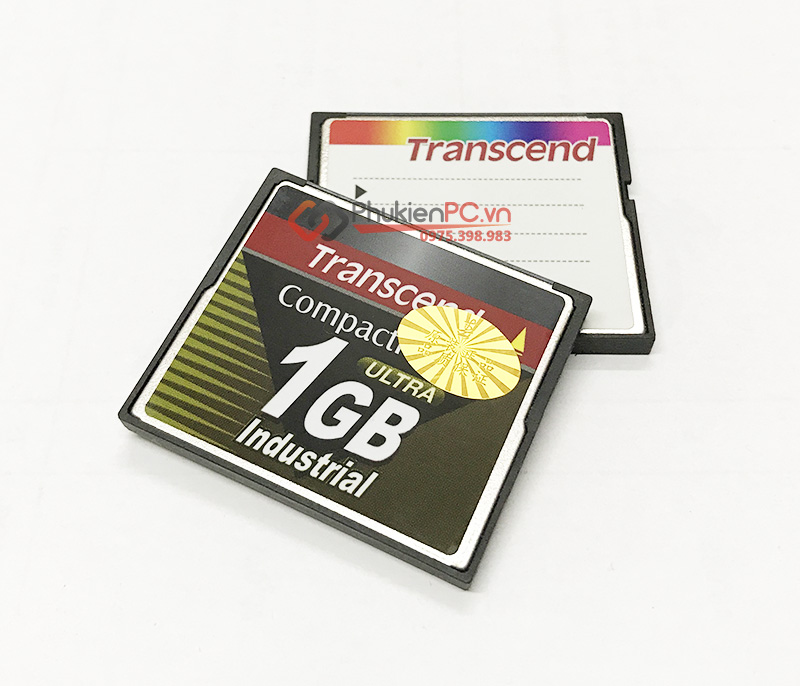 Thẻ nhớ CF Card Transcend 1GB công nghiệp