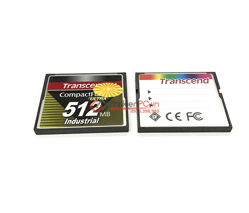 Thẻ nhớ CF Card Transcend 512MB công nghiệp