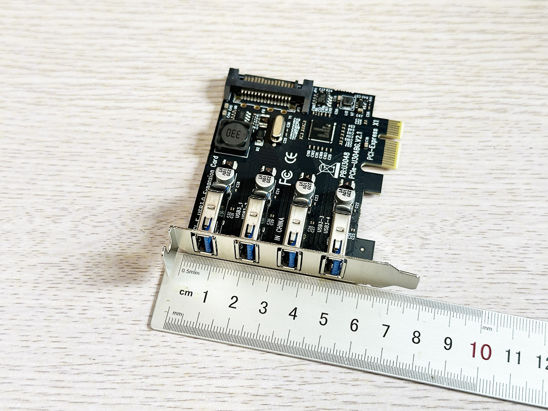 Card PCI-E to 4 USB 3.0 Chipset NEC720201 cho Mini PC SFF và PC lắp ráp ATX