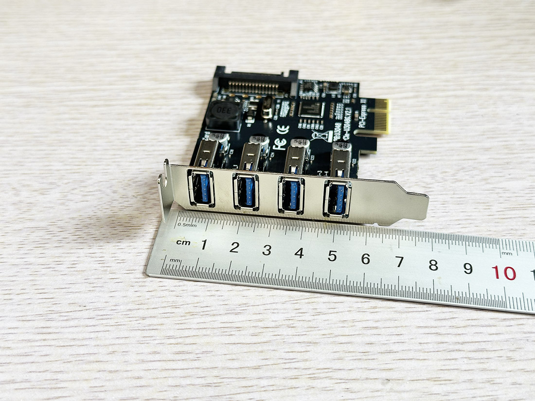 Card PCI-E to 4 USB 3.0 Chipset NEC720201 cho Mini PC SFF và PC lắp ráp ATX