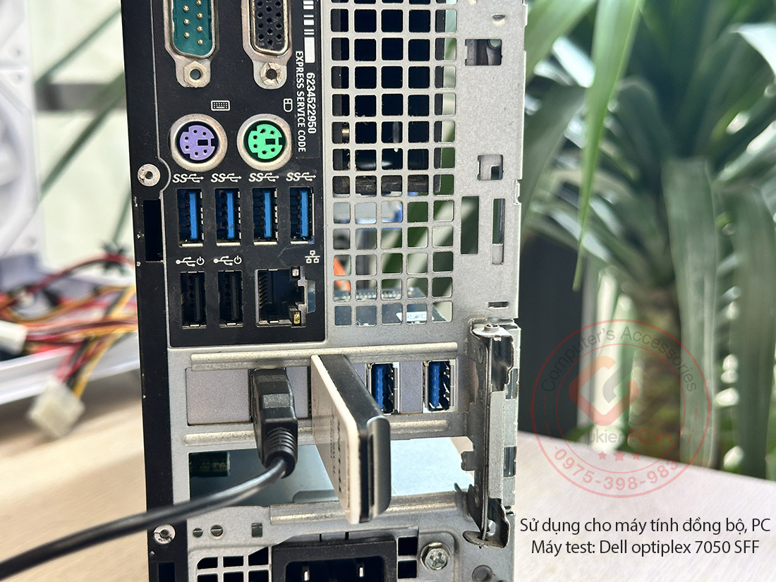 Card PCI-E to 4 USB 3.0 Chipset NEC720201 cho Mini PC SFF và PC lắp ráp ATX