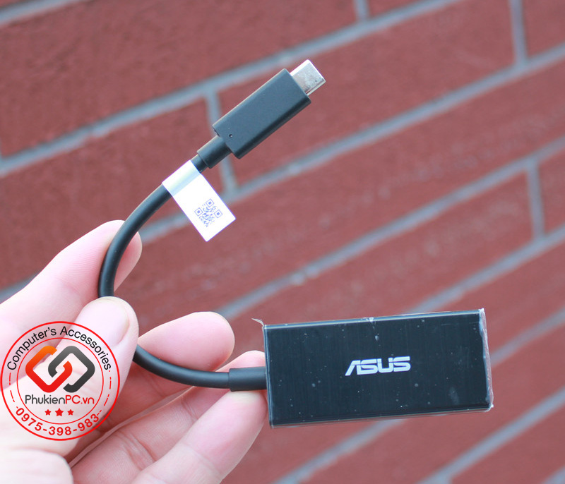 Adapter Thunderbolt 3 sang VGA thương hiệu ASUS