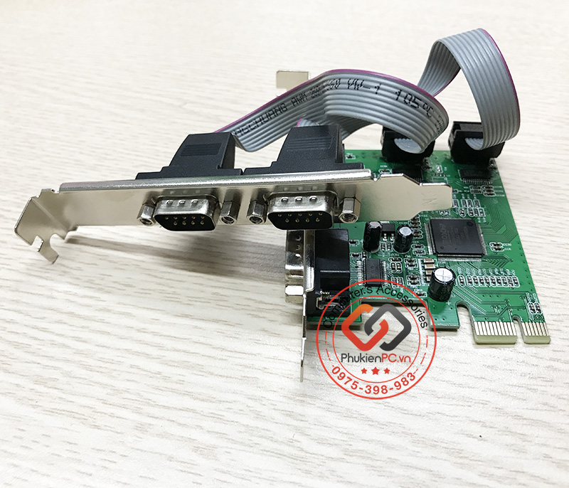 Card mở rộng PCI-E to 4 RS232 Chipset MCS9900
