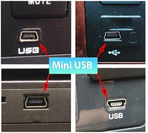 Dây cáp Mini USB 5Pin bẻ góc phải sang USB chân cái OTG