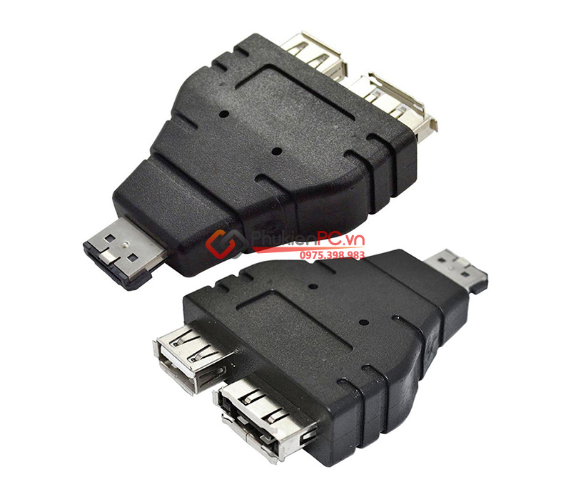 Adapter Power eSATA sang USB 2.0 eSATA