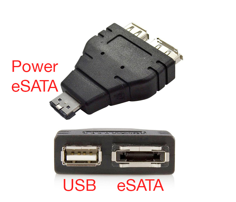 Adapter Power eSATA sang USB 2.0 eSATA