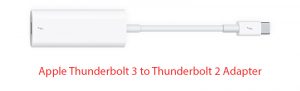 Thiết bị Thunderbolt 3 có sử dụng được cho máy Mac Thunderbolt 2?