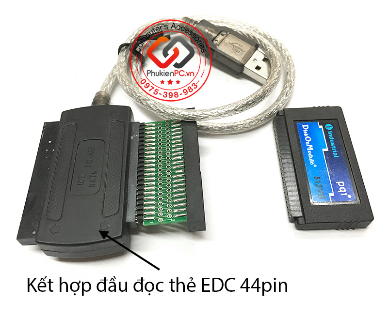 Thẻ nhớ EDC ATA-IDE 44PIN 512MB
