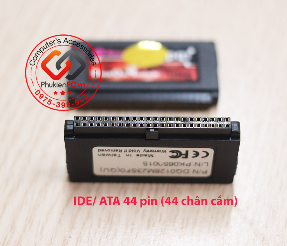 Thẻ nhớ công nghiệp EDC ATA-IDE 44PIN 128MB