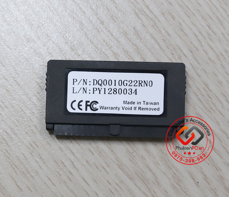 Thẻ nhớ công nghiệp EDC ATA-IDE 44PIN 1GB