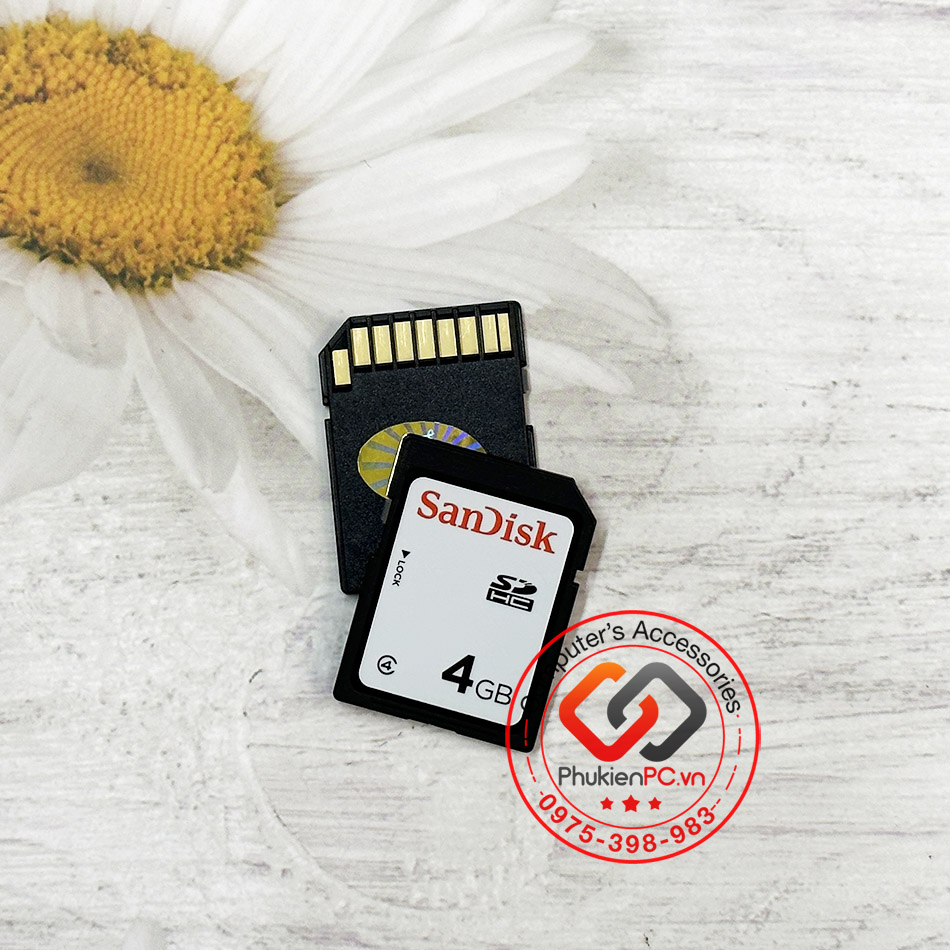 Thẻ nhớ SD 4GB Sandisk