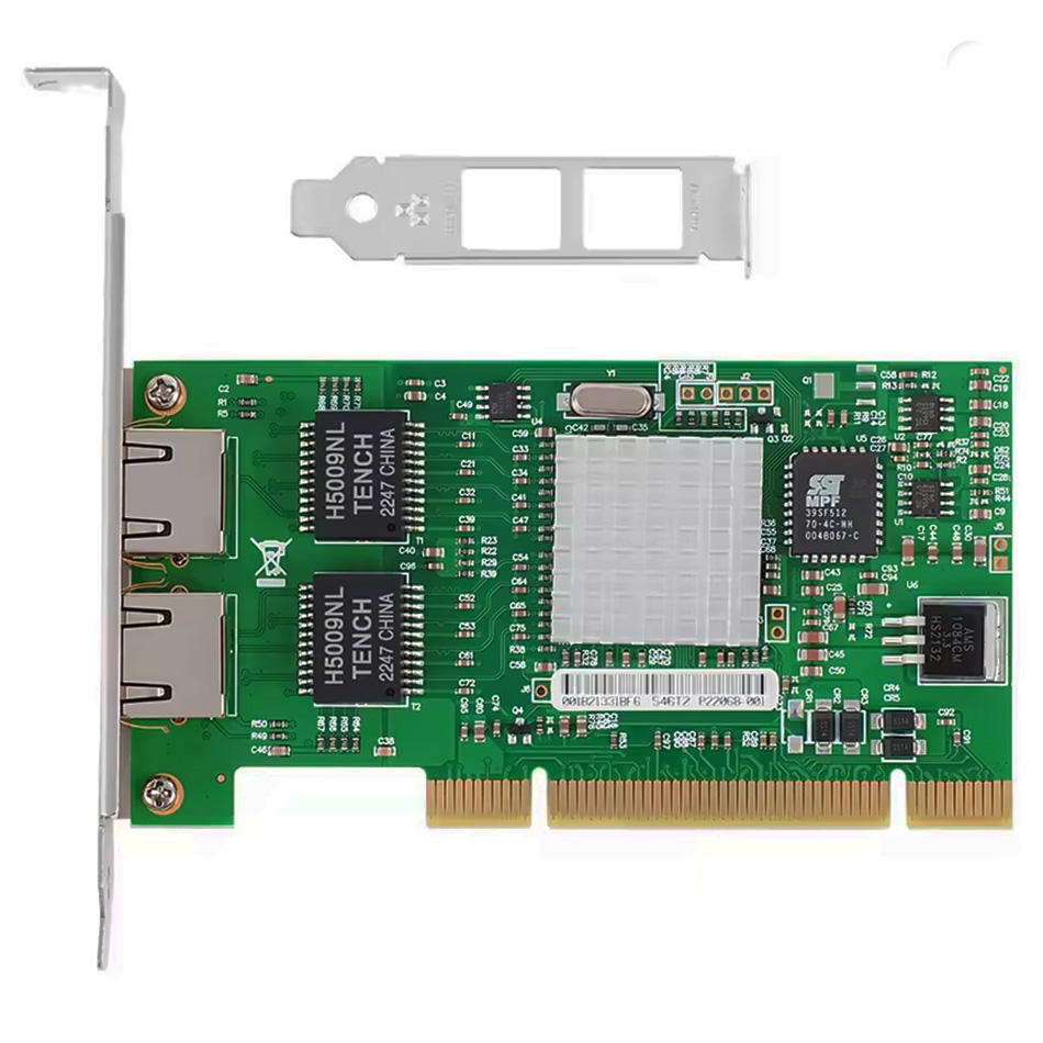 Card mạng PCI to 2 Port LAN Ethernet Gigabit 100/1000 Mbps intel 82546