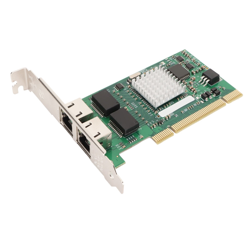 Card mạng PCI to 2 Port LAN Ethernet Gigabit 100/1000 Mbps intel 82546