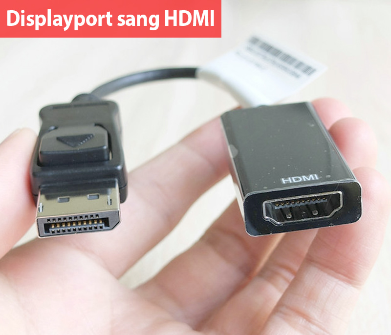 Adapter Displayport to HDMI 4K 60hz chính hãng Lenovo