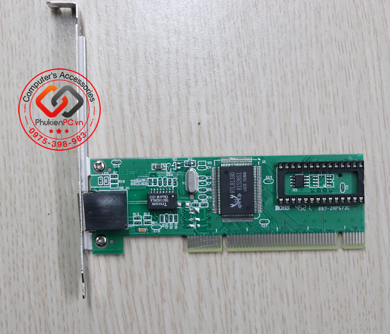 Card PCI sang LAN Ethernet 10/100 Chip RTL8139D
