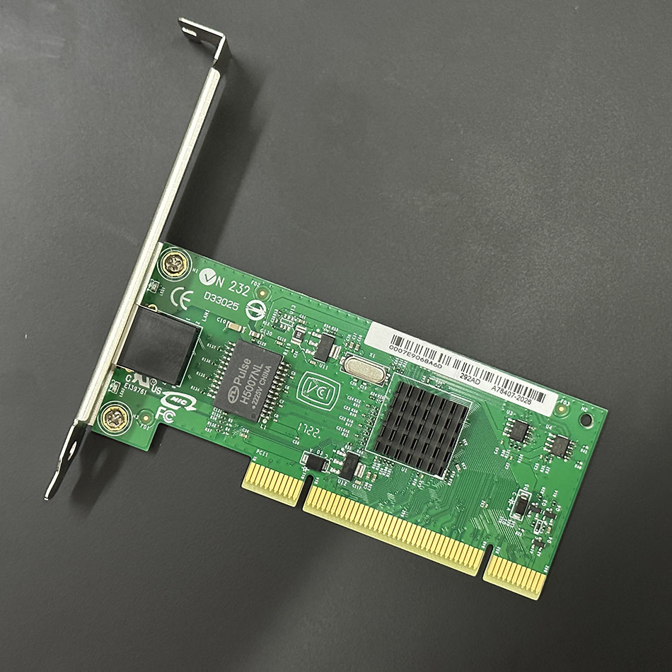 Card PCI sang LAN Ethernet Gigabit intel 82540 cho máy tính PC, công nghiệp