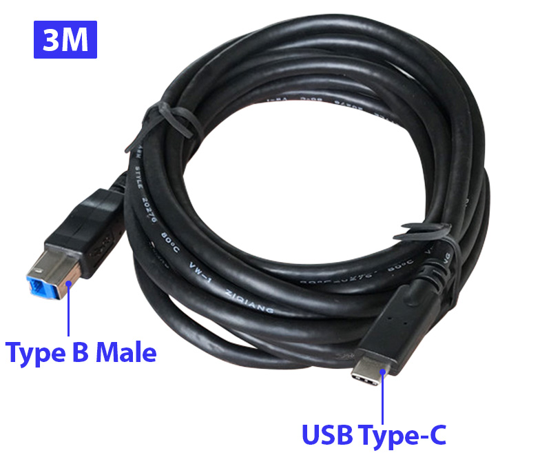 Cáp USB Type C sang USB 3.0 Type B Male 3M