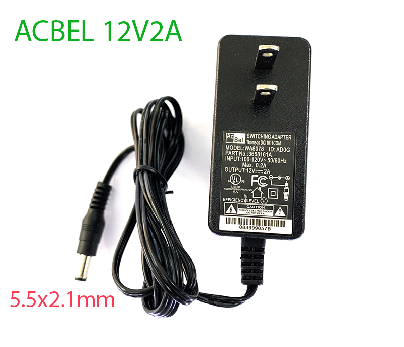Adapter nguồn 12V2A ACBEL DC 5.5 x 2.1mm